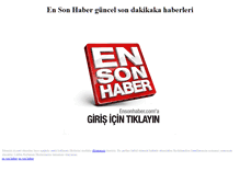 Tablet Screenshot of ensonhaber.com.tr